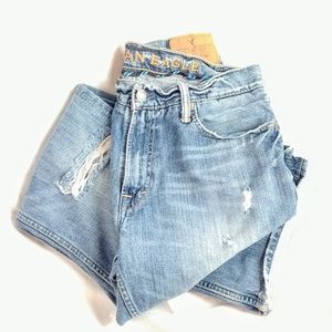 American Eagle distressed jeans classic denim blue